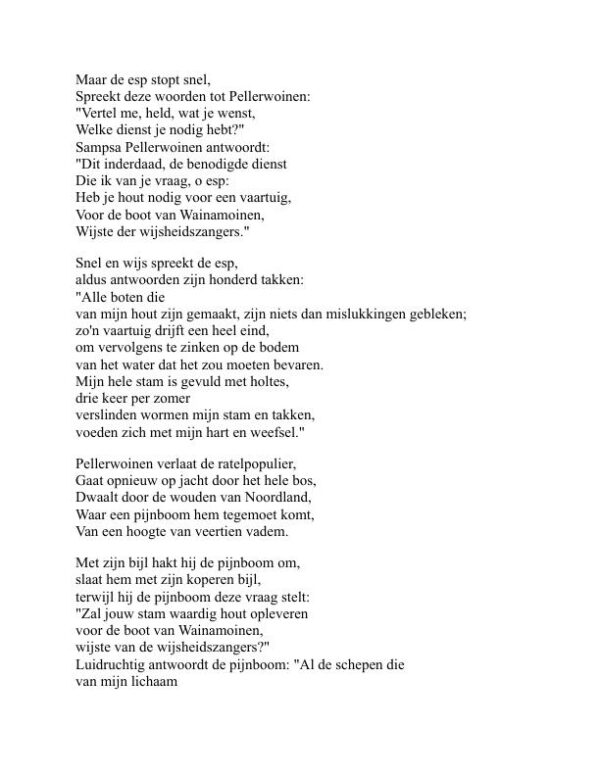 De Kalevala - Elias Lönnrot (The Kalevala - Nederlands) - Image 2