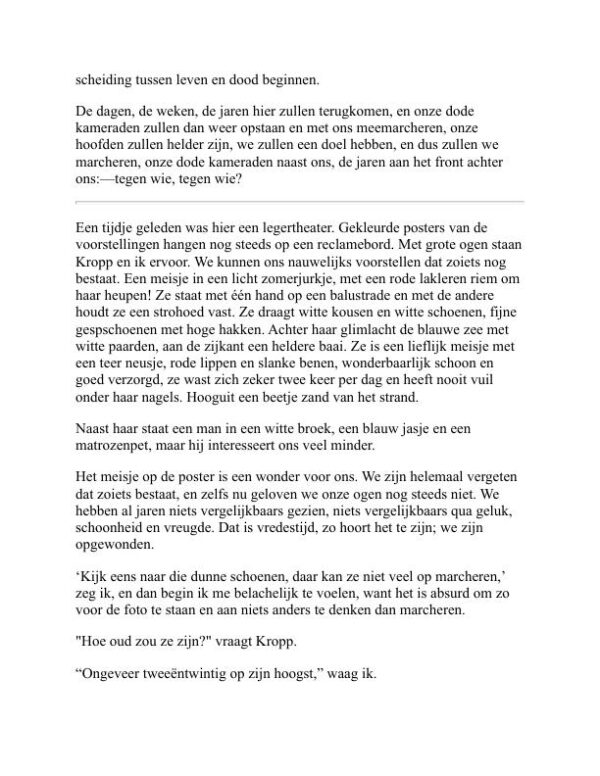 Alles rustig aan het westelijk front - Erich Maria Remarque (All Quiet on the Western Front - Nederlands) - Image 2