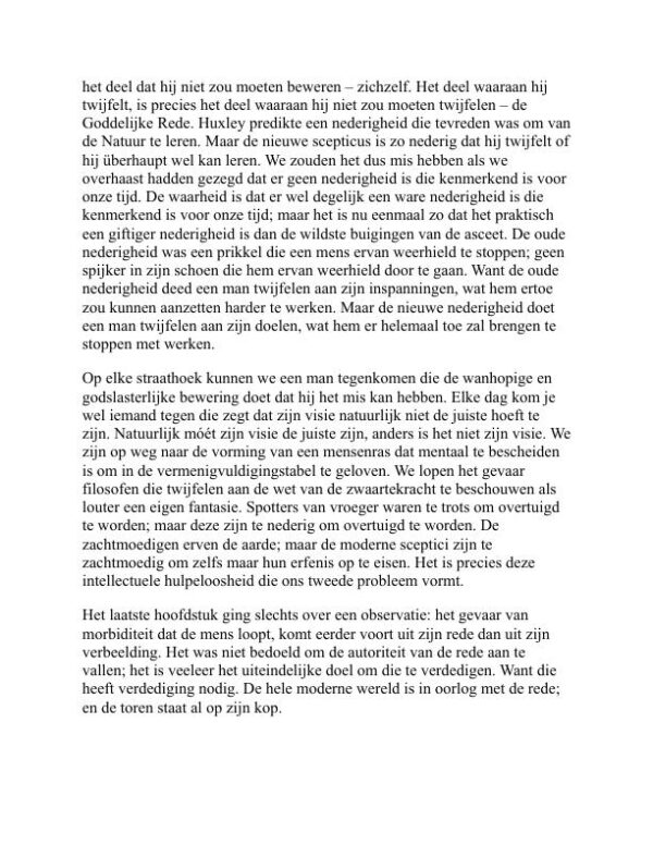 Orthodoxie - G. K. Chesterton (Orthodoxy - Nederlands) - Image 2