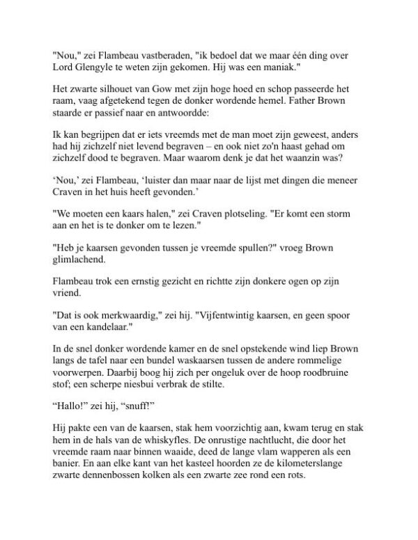 De onschuld van Vader Brown - G. K. Chesterton (The Innocence of Father Brown - Nederlands) - Image 2