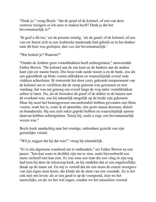 Het geheim van Vader Brown - G. K. Chesterton (The Secret of Father Brown - Nederlands) - Image 2