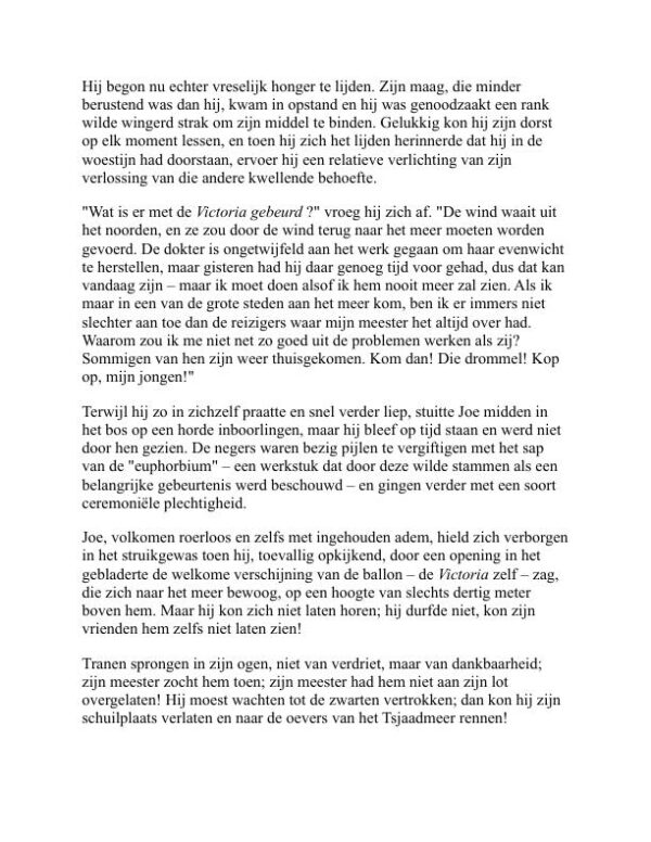 Vijf weken in een ballon - Jules Verne (Five Weeks in a Balloon - Nederlands) - Image 2