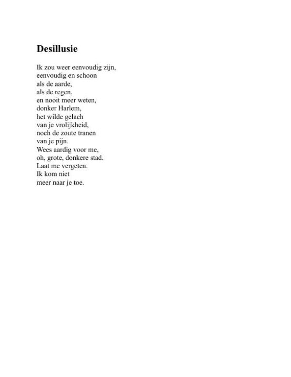 Poëzie - Langston Hughes (Poetry - Nederlands) - Image 2