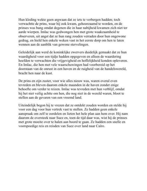 De geschiedenis van Rasselas, Prins van Abessinië - Samuel Johnson (The History of Rasselas, Prince of Abyssinia - Nederlands) - Image 2