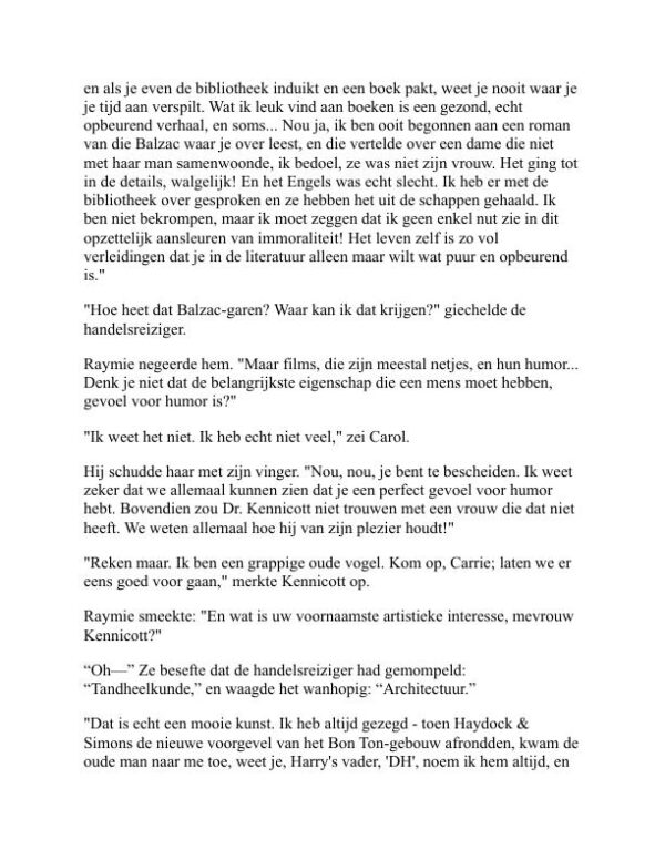 Hoofdstraat - Sinclair Lewis (Main Street - Nederlands) - Image 2