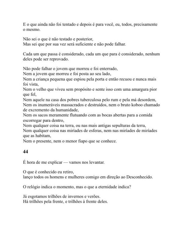 Folhas de grama - Walt Whitman (Leaves of Grass - Portugues) - Image 2