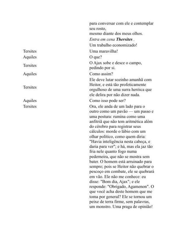 Troilo e Créssida - William Shakespeare (Troilus and Cressida - Portugues) - Image 2