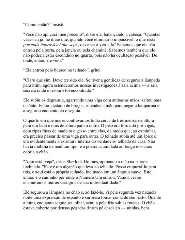 Sinal dos Quatro - Arthur Conan Doyle (The Sign of the Four - Portugues) - Image 2