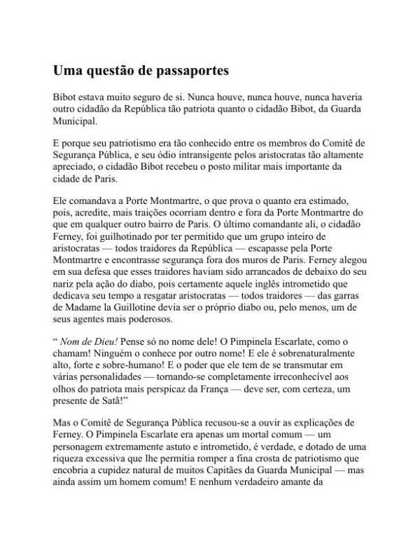 A Liga do Pimpinela Escarlate - Baroness Orczy (The League of the Scarlet Pimpernel - Portugues) - Image 2