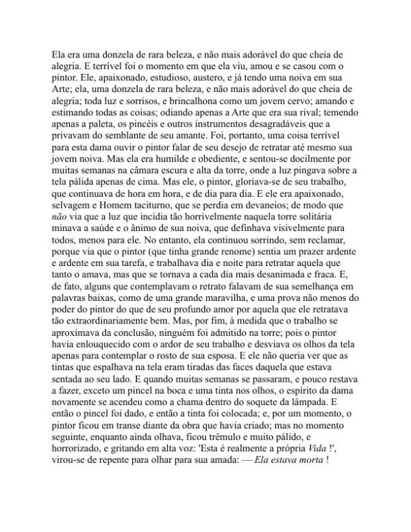 Ficção curta - Edgar Allan Poe (Short Fiction - Portugues) - Image 2
