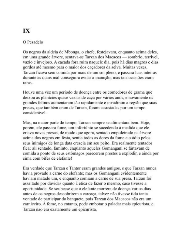 Contos da Selva de Tarzan - Edgar Rice Burroughs (Jungle Tales of Tarzan - Portugues) - Image 2