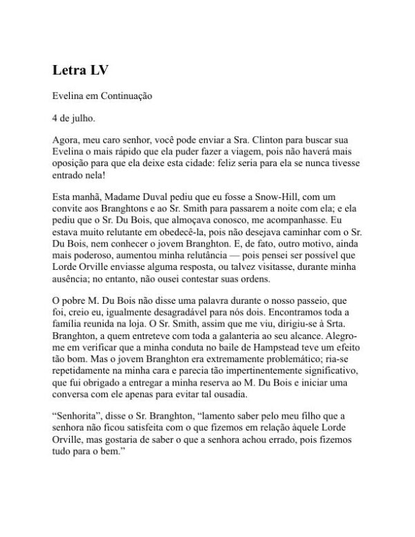 Evelina - Fanny Burney (Evelina - Portugues) - Image 2