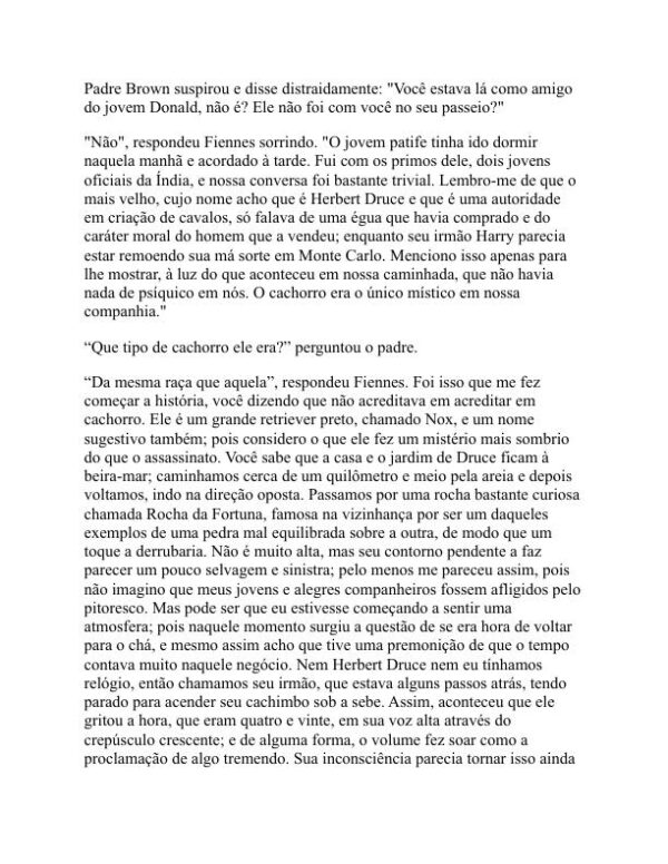 Incredulidade do Padre Brown - G. K. Chesterton (The Incredulity of Father Brown - Portugues) - Image 2