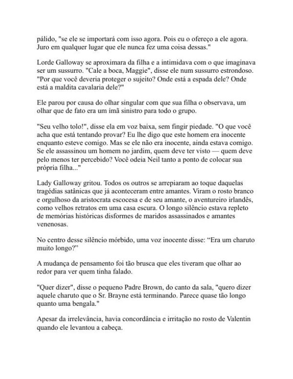 A Inocência do Padre Brown - G. K. Chesterton (The Innocence of Father Brown - Portugues) - Image 2