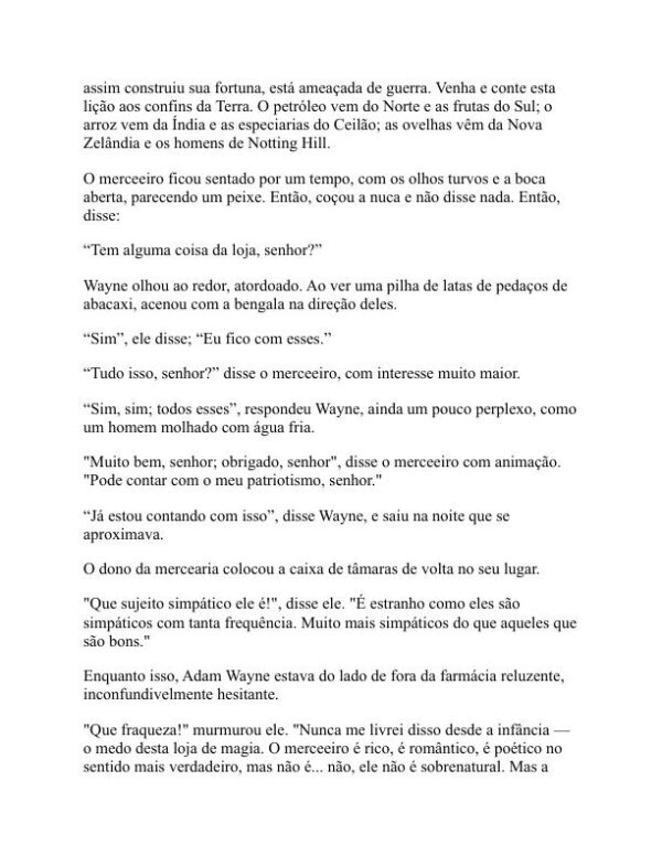 O Napoleão de Notting Hill - G. K. Chesterton (The Napoleon of Notting Hill - Portugues) - Image 2