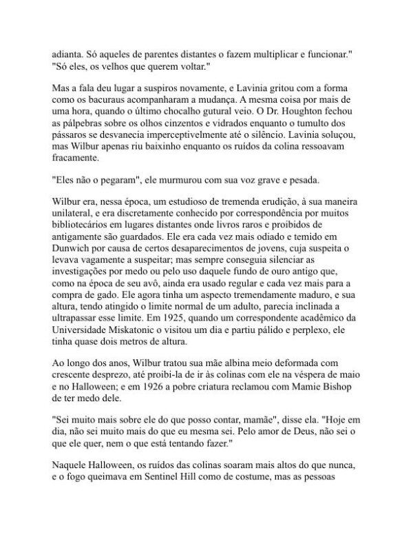 Ficção curta - H. P. Lovecraft (Short Fiction - Portugues) - Image 2