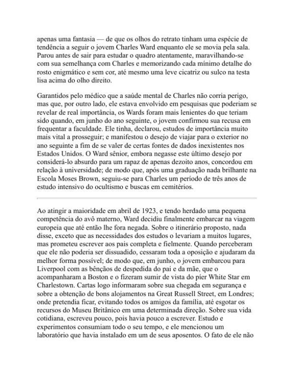 caso de Charles Dexter Ward - H. P. Lovecraft (The Case of Charles Dexter Ward - Portugues) - Image 2