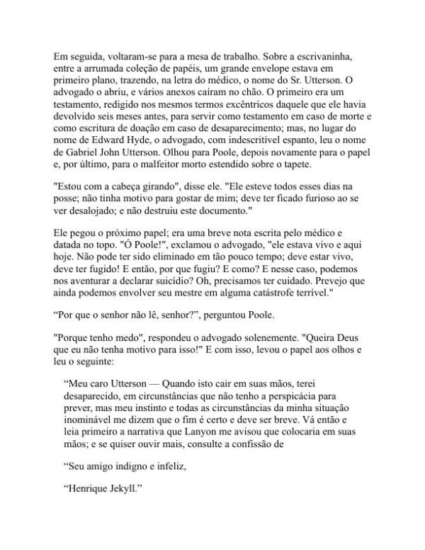 Estranho Caso do Dr. Jekyll e do Sr. Hyde - Robert Louis Stevenson (The Strange Case of Dr. Jekyll and Mr. Hyde - Portugues) - Image 2