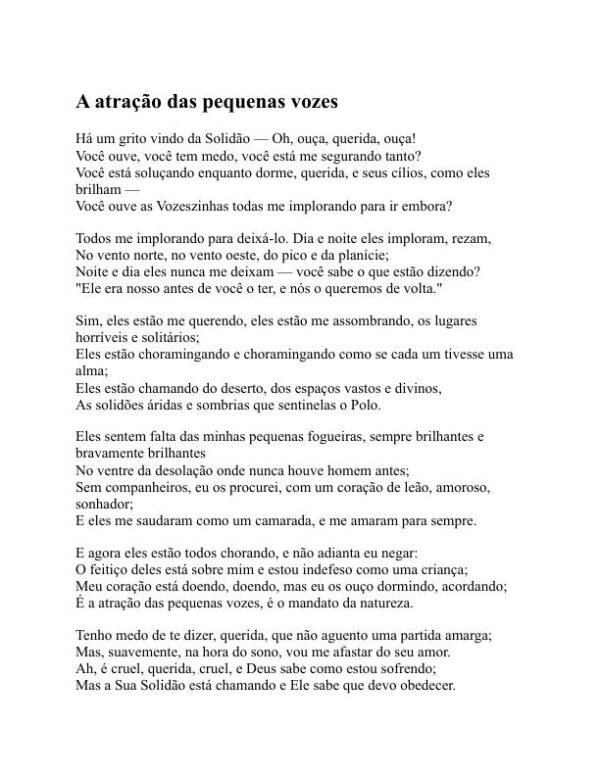 Canções de um Fermento Natural - Robert W. Service (Songs of a Sourdough - Portugues) - Image 2