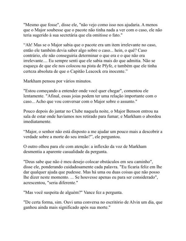O caso do assassinato de Benson - S. S. Van Dine (The Benson Murder Case - Portugues) - Image 2
