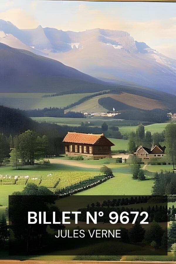 Billet n° 9672 - Jules Verne (Ticket No. 9672 - Francais)