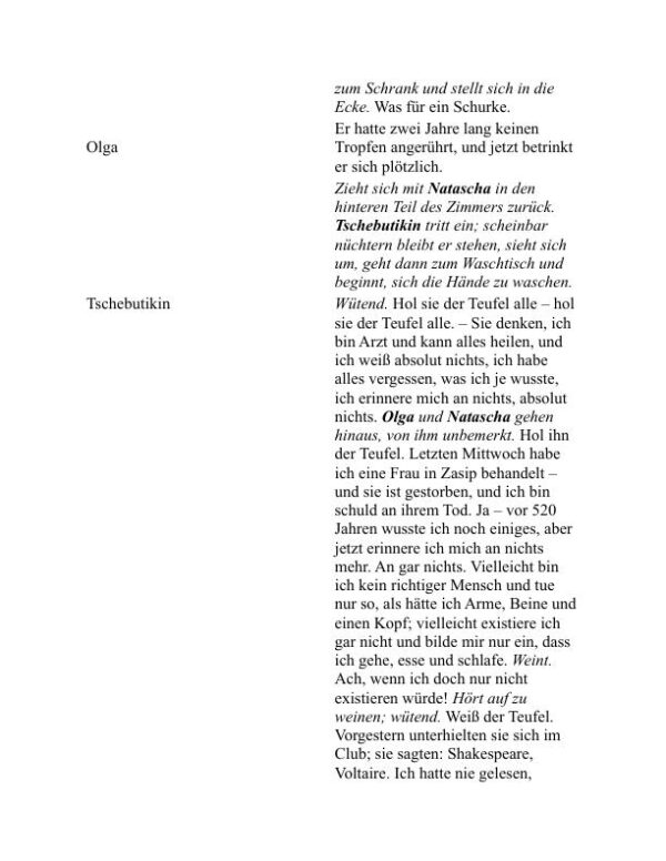 Drei Schwestern - Anton Chekhov (Three Sisters - Deutsch) - Image 2