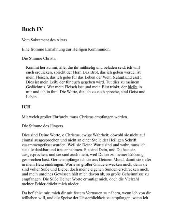 Die Nachfolge Christi - Thomas à Kempis (The Imitation of Christ - Deutsch) - Image 2