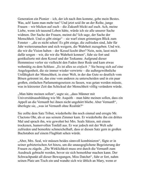 Nacht und Tag - Virginia Woolf (Night and Day - Deutsch) - Image 2