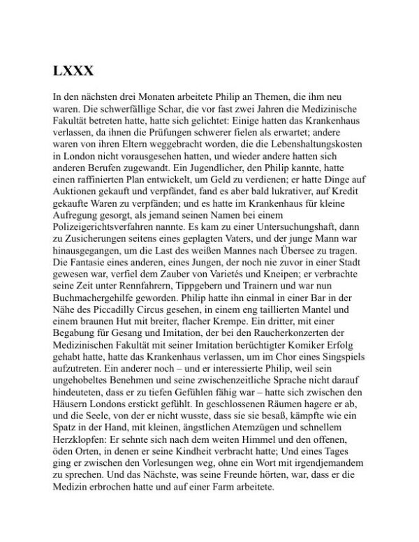 Von der menschlichen Knechtschaft - W. Somerset Maugham (Of Human Bondage - Deutsch) - Image 2