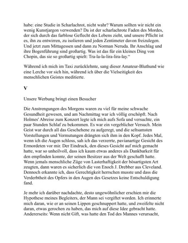 Eine Studie in Scharlachrot - Arthur Conan Doyle (A Study in Scarlet - Deutsch) - Image 2