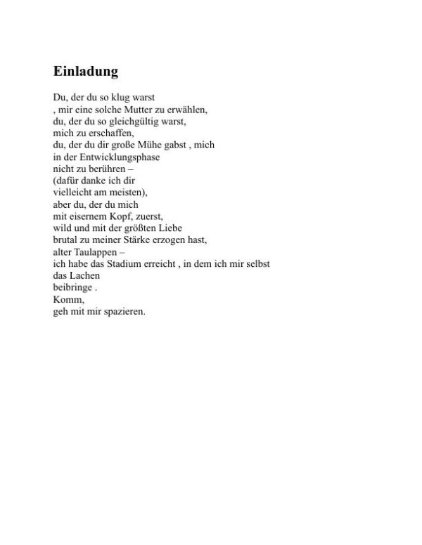 Poesie - William Carlos Williams (Poetry - Deutsch) - Image 2