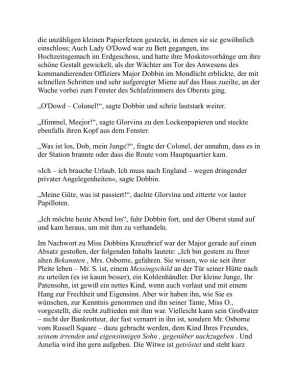 Vanity Fair - William Makepeace Thackeray (Vanity Fair - Deutsch) - Image 2