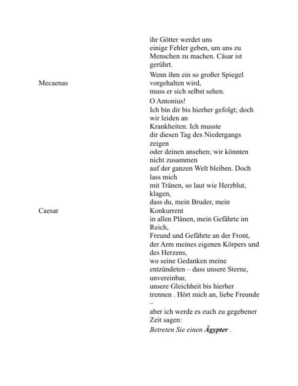 Antonius und Kleopatra - William Shakespeare (Antony and Cleopatra - Deutsch) - Image 2