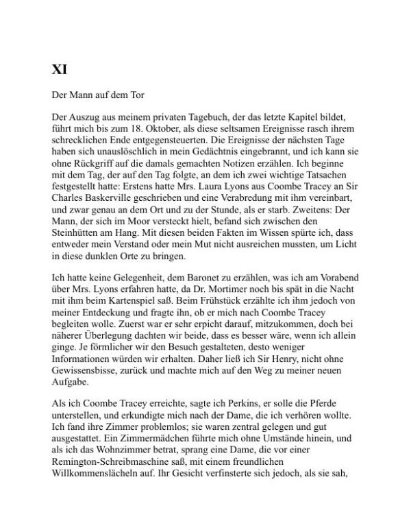 Der Hund von Baskerville - Arthur Conan Doyle (The Hound of the Baskervilles - Deutsch) - Image 2