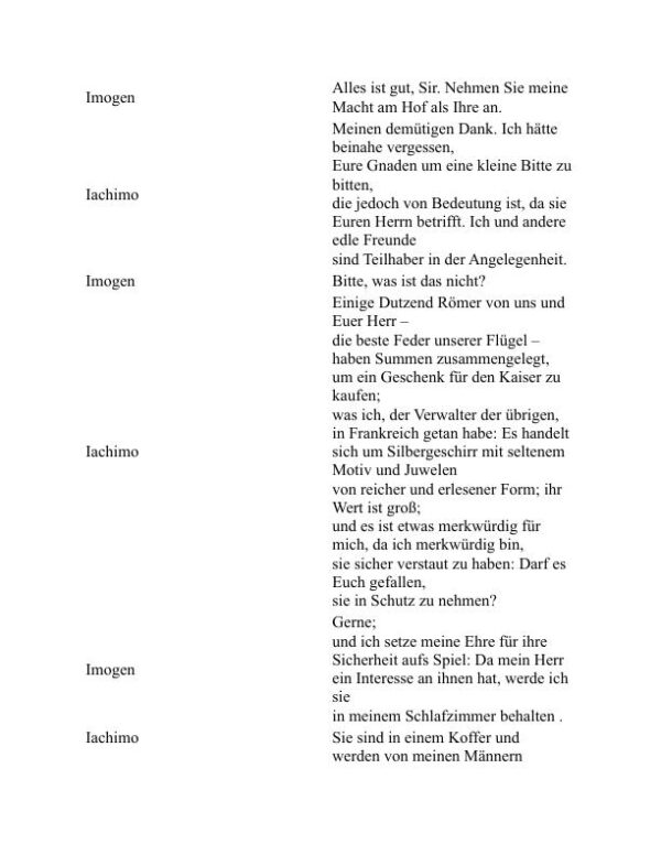 Cymbeline - William Shakespeare (Cymbeline - Deutsch) - Image 2