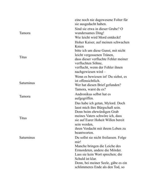 Titus Andronicus - William Shakespeare (Titus Andronicus - Deutsch) - Image 2