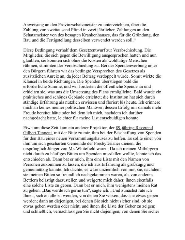 Die Autobiographie von Benjamin Franklin - Benjamin Franklin (The Autobiography of Benjamin Franklin - Deutsch) - Image 2