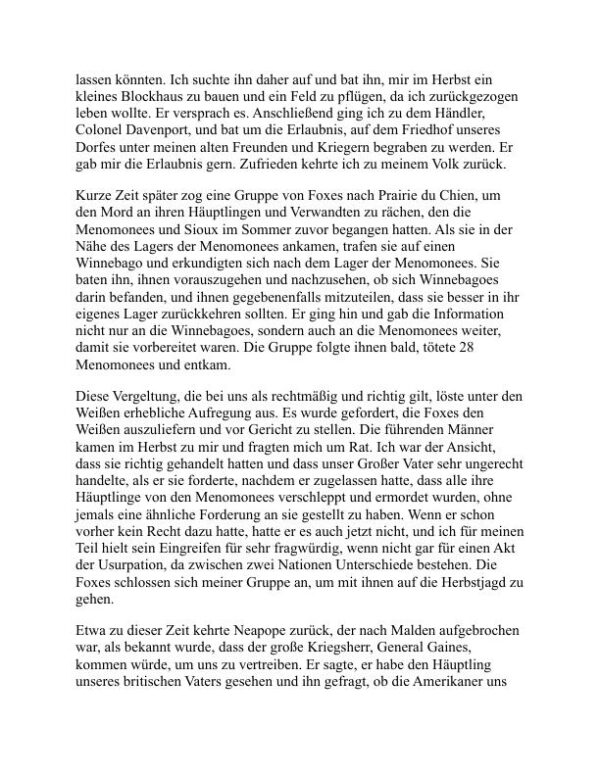 Die Autobiographie von Ma-Ka-Tai-Me-She-Kia-Kiak oder Black Hawk - Black Hawk (The Autobiography of Ma-Ka-Tai-Me-She-Kia-Kiak, or Black Hawk - Deutsch) - Image 2