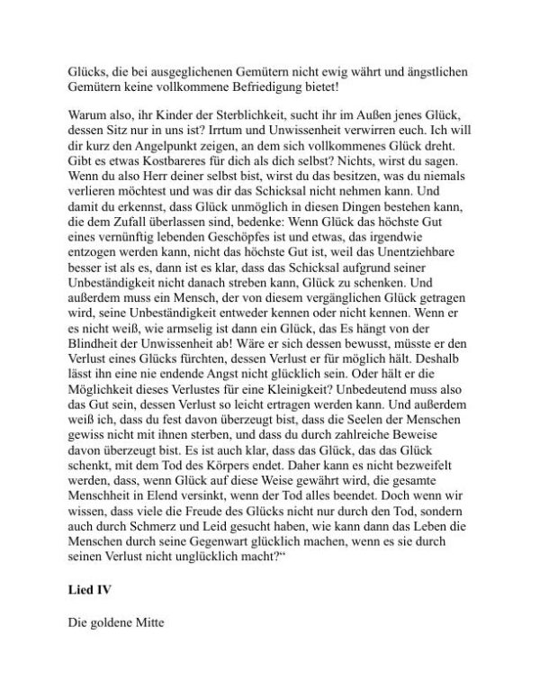 Der Trost der Philosophie - Boethius (The Consolation of Philosophy - Deutsch) - Image 2
