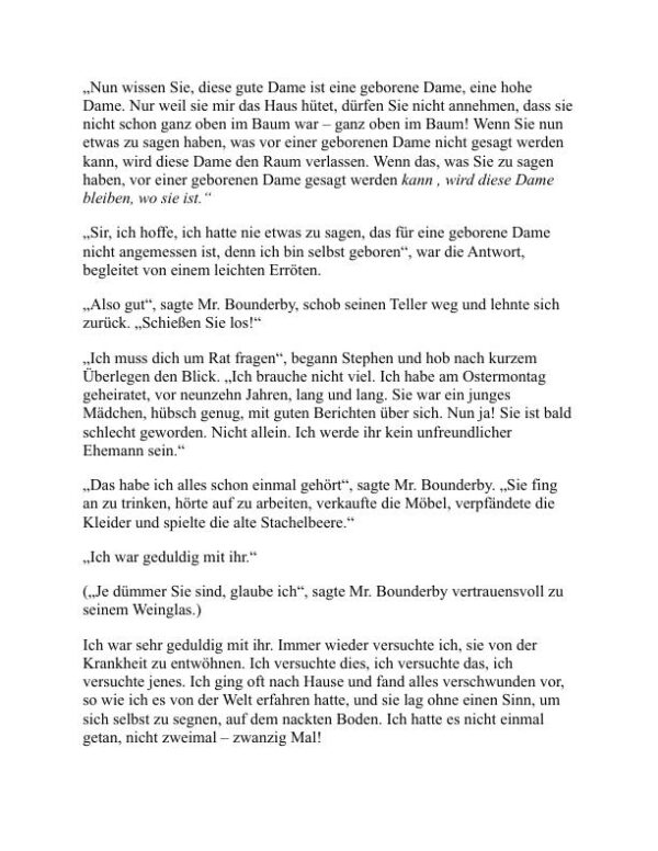 Harte Zeiten - Charles Dickens (Hard Times - Deutsch) - Image 2