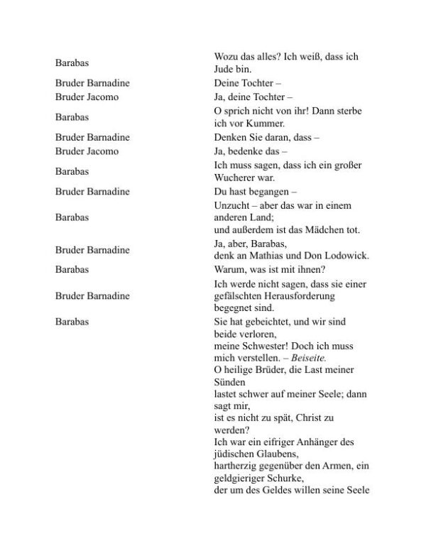 Der Jude von Malta - Christopher Marlowe (The Jew of Malta - Deutsch) - Image 2
