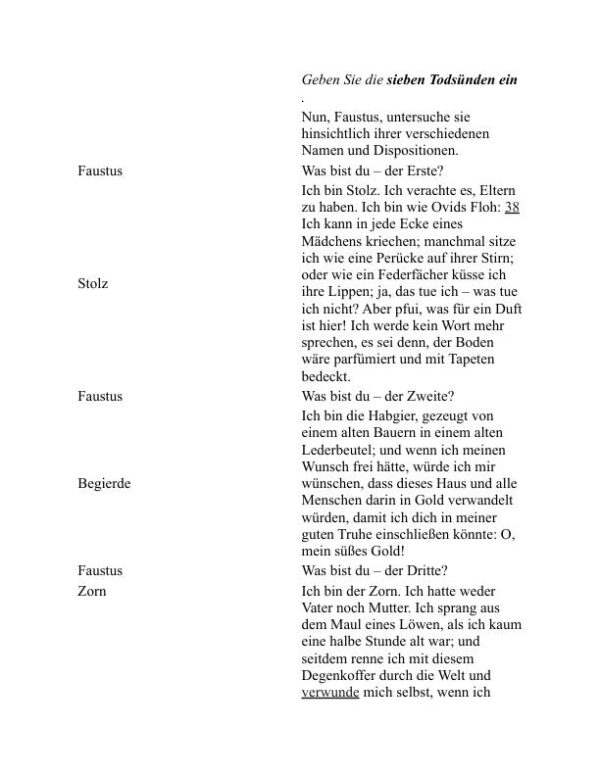 Die tragische Geschichte des Doktor Faustus - Christopher Marlowe (The Tragical History of Doctor Faustus - Deutsch) - Image 2