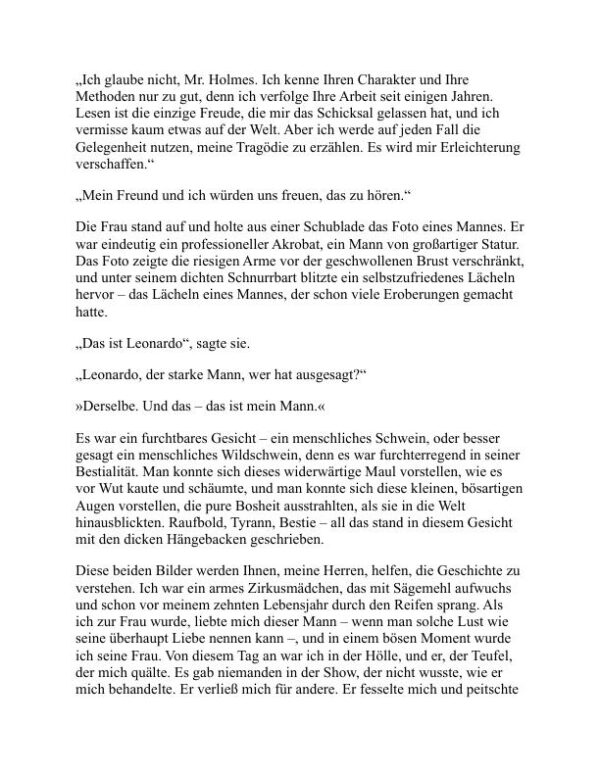 Das Fallbuch von Sherlock Holmes - Arthur Conan Doyle (The Casebook of Sherlock Holmes - Deutsch) - Image 2