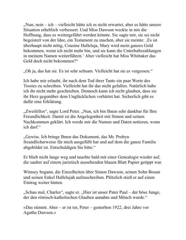 Unnatürlicher Tod - Dorothy L. Sayers (Unnatural Death - Deutsch) - Image 2