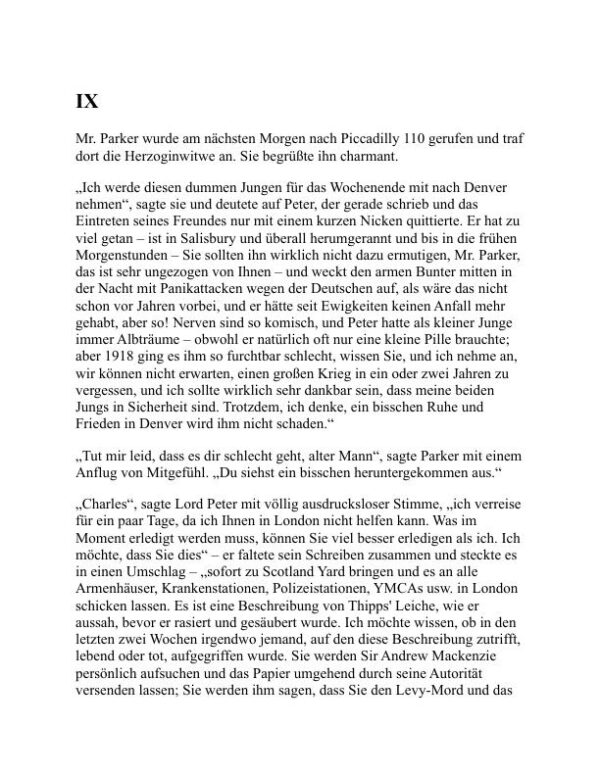 Wessen Körper? - Dorothy L. Sayers (Whose Body? - Deutsch) - Image 2