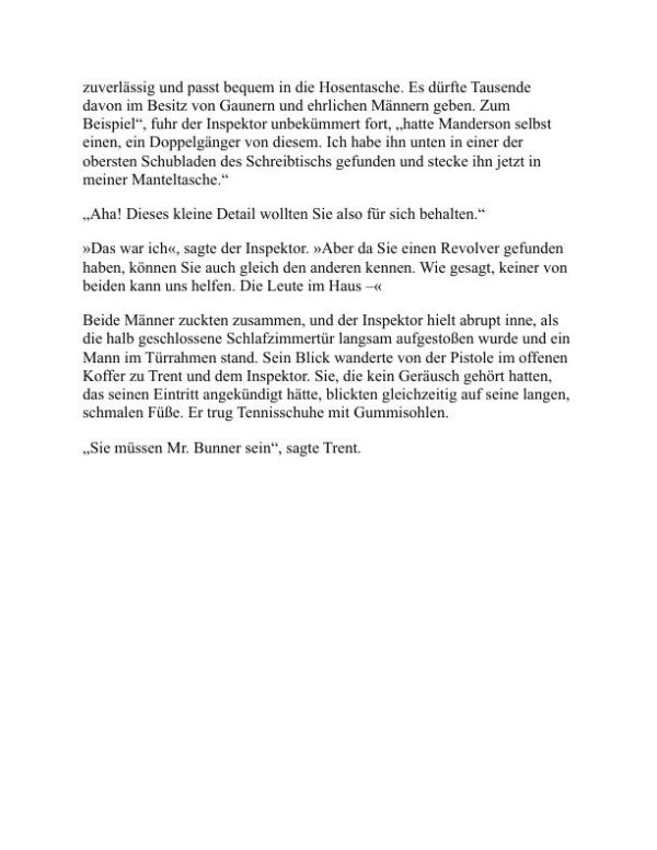 Trents letzter Fall - E. C. Bentley (Trent’s Last Case - Deutsch) - Image 2