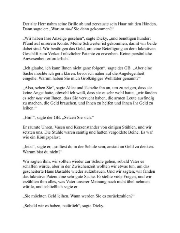 Die Geschichte der Schatzsucher - E. Nesbit (The Story of the Treasure Seekers - Deutsch) - Image 2