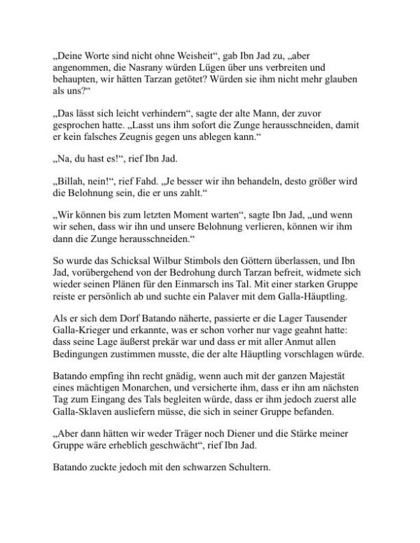 Tarzan, Herr des Dschungels - Edgar Rice Burroughs (Tarzan, Lord of the Jungle - Deutsch) - Image 2