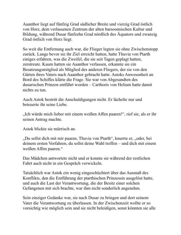 Thuvia, Jungfrau des Mars - Edgar Rice Burroughs (Thuvia, Maid of Mars - Deutsch) - Image 2