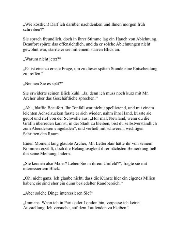 Das Zeitalter der Unschuld - Edith Wharton (The Age of Innocence - Deutsch) - Image 2
